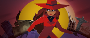 Ilustração de Carmen Sandiego