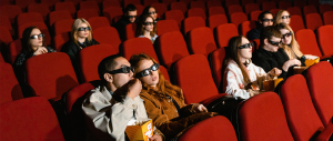 Jovens adultos no cinema